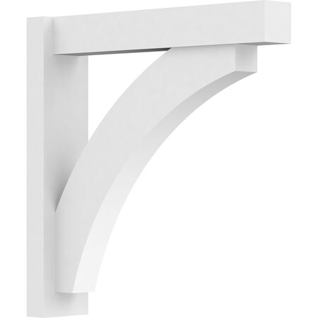 Thorton Architectural Grade PVC Outlooker With Block Ends, 5W X 24D X 24H